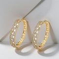 Boucles d’oreilles YRSA Plaquées Or