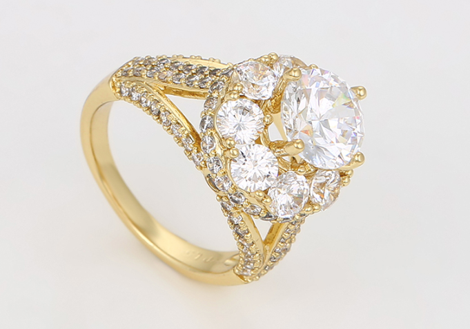 Bague Leila Plaqué Or
