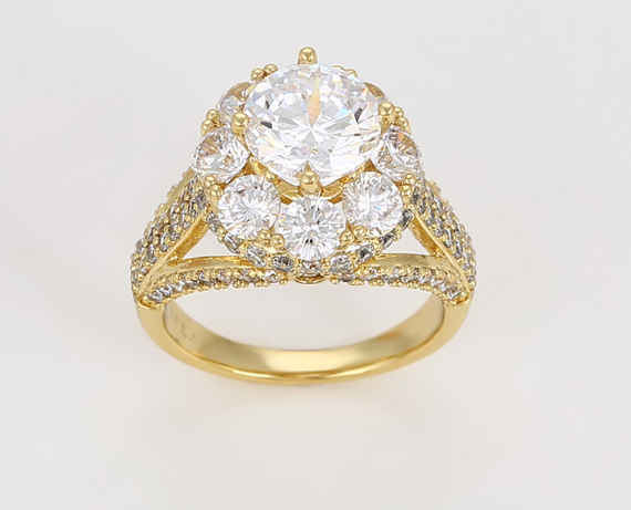 Bague Leila Plaqué Or